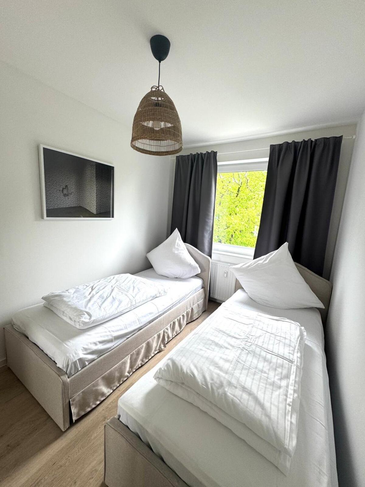 3-Zimmer-Wohnung In Hamburg Am Flughafen Bagian luar foto