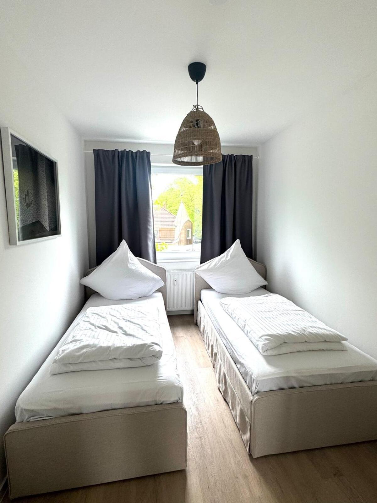 3-Zimmer-Wohnung In Hamburg Am Flughafen Bagian luar foto